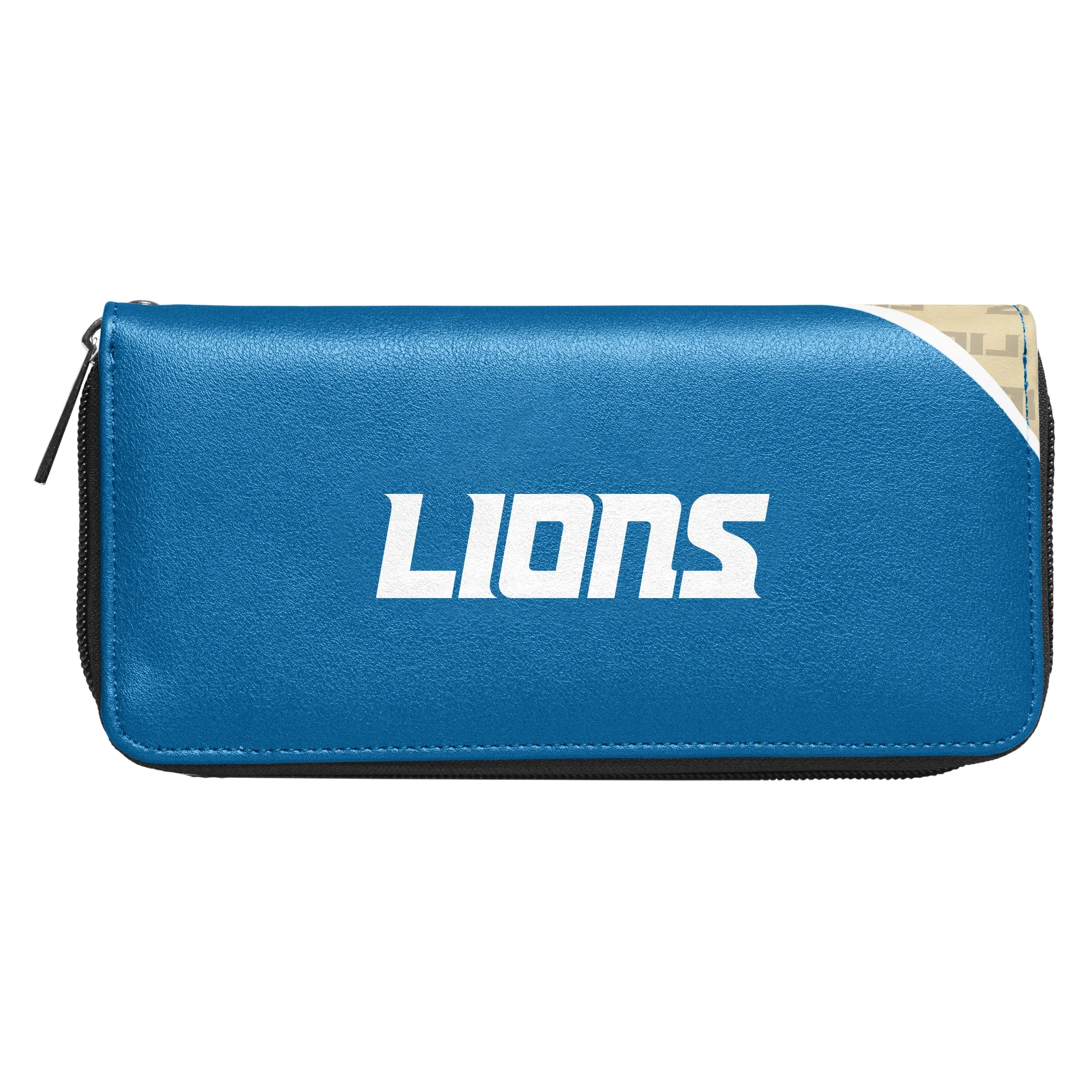 Detroit Lions Curve Zip Organizer Wallet