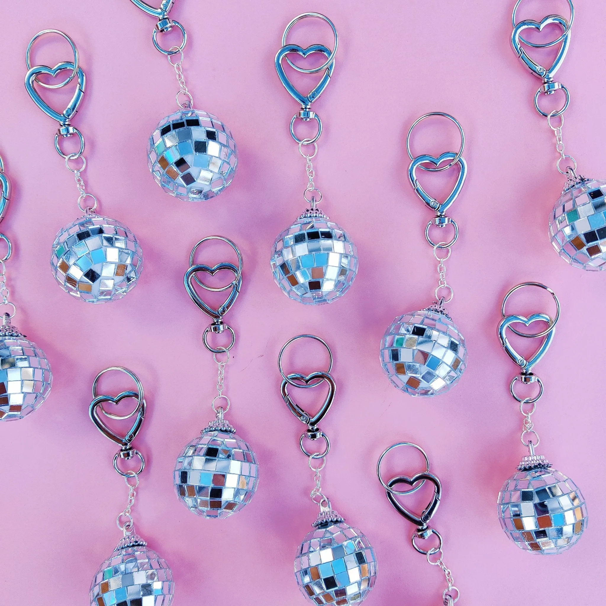 Disco Ball Keychain