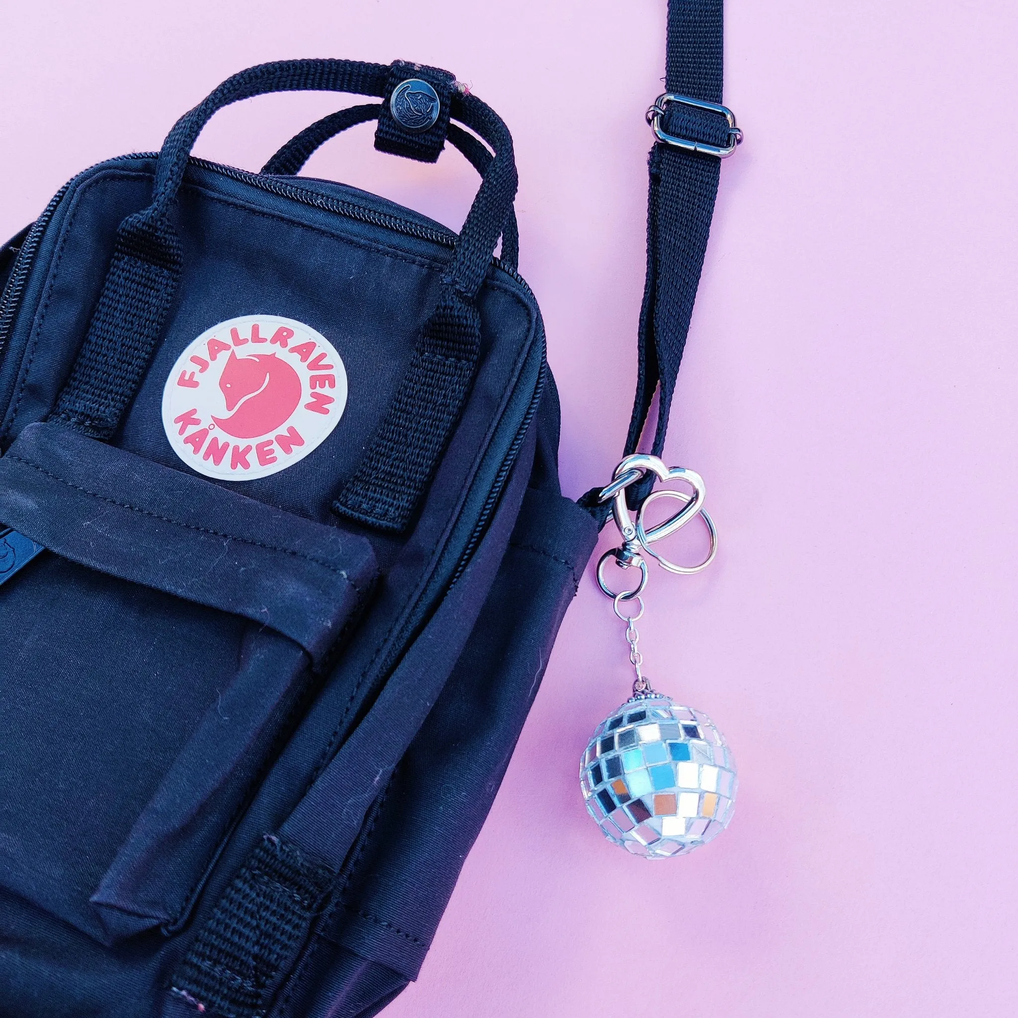 Disco Ball Keychain