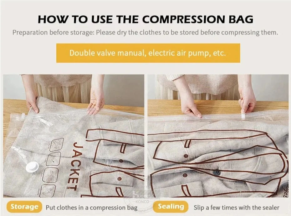 Eco Hanging Vacuum Storage Bag