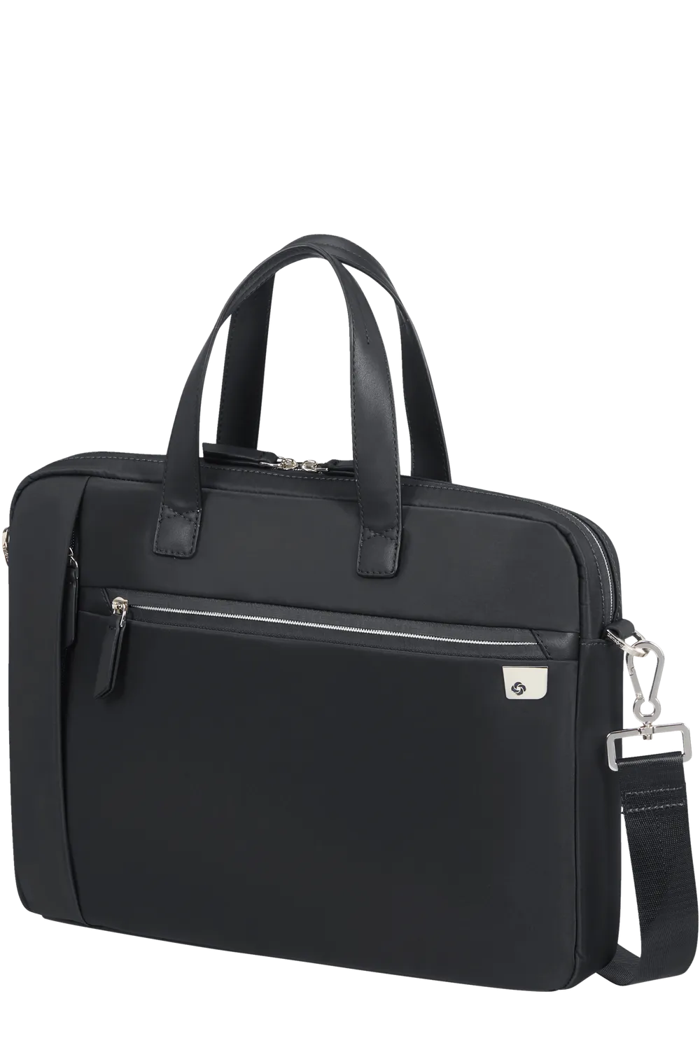 ECO WAVE Bailhandle Briefcase 15.6" - Black