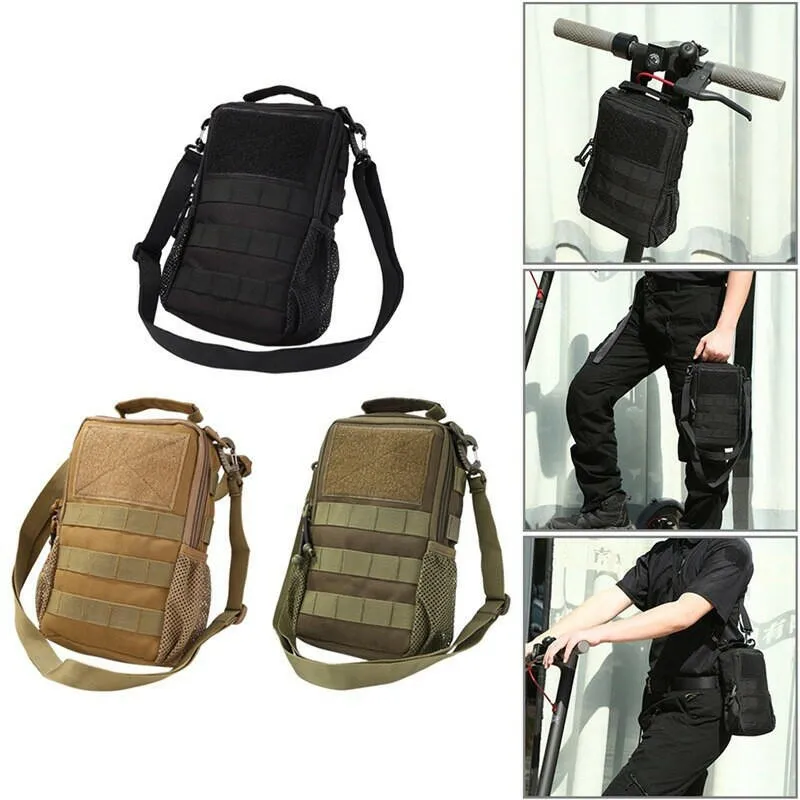 Electric Scooter Bag Handbag Outdoor Cycling Bicycle Bike Accessories Head Tube Handlebar Shoulder Bag Cell Mobile Phone Bag