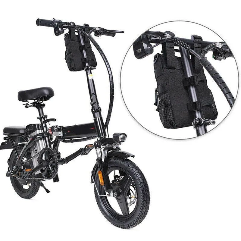 Electric Scooter Bag Handbag Outdoor Cycling Bicycle Bike Accessories Head Tube Handlebar Shoulder Bag Cell Mobile Phone Bag