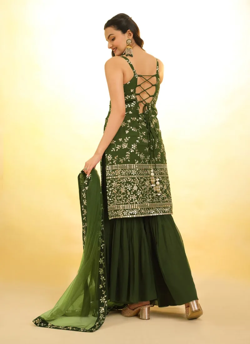 Embroidered Anarkali Suit Exquisite Detailing Throughout