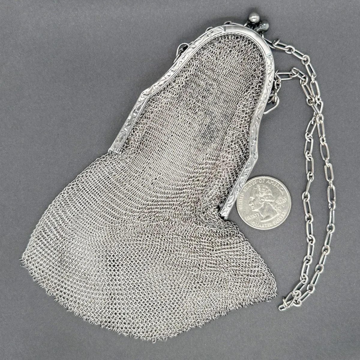 Estate SS Mesh Coin Purse