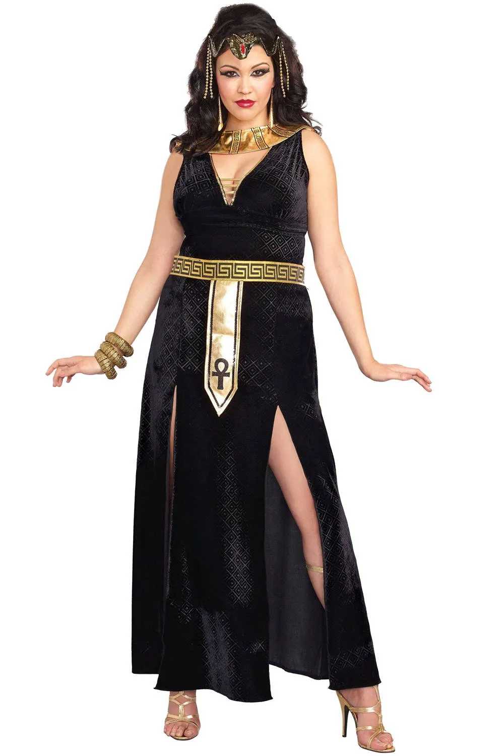 Exquisite Cleopatra Womens Deluxe Plus Size Egyptian Costume