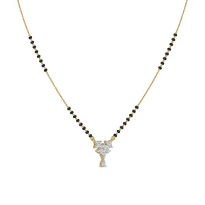 Exquisite Diamond Gold Mangalsutra