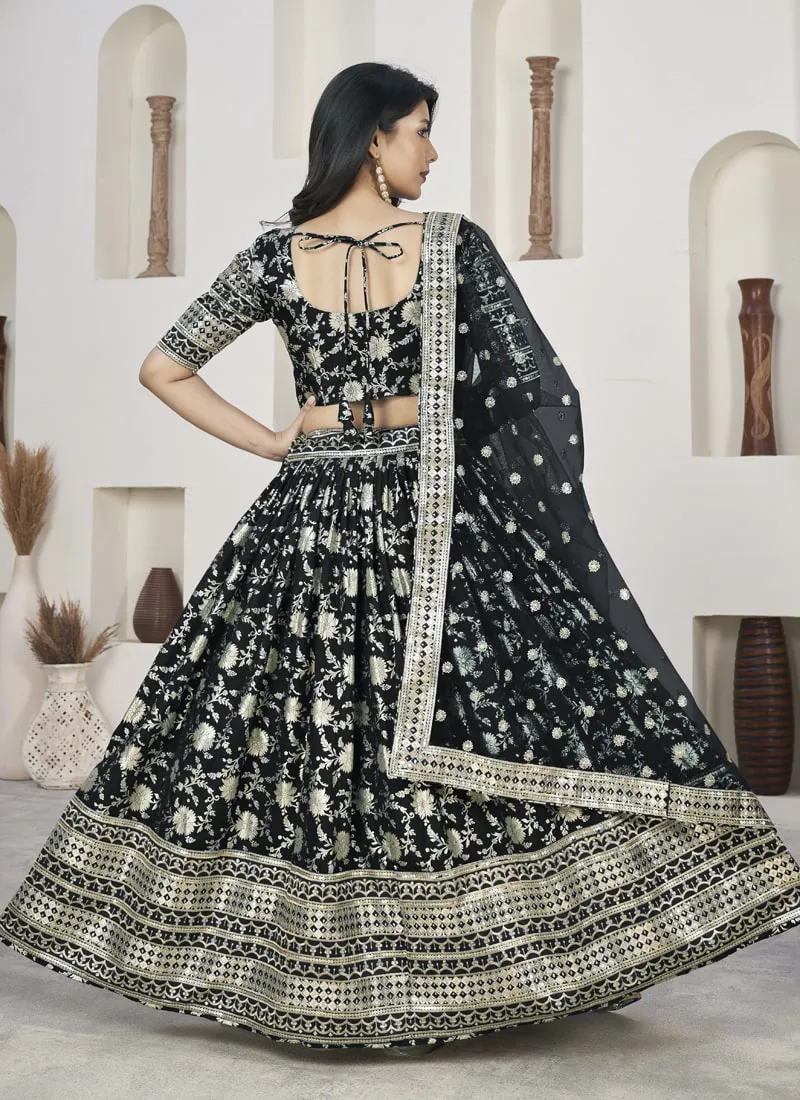 Exquisite Dola Jacquard Lehenga Choli Set