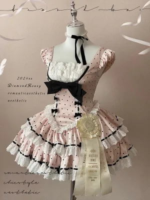 Exquisite girl doll feeling American sweetheart dress