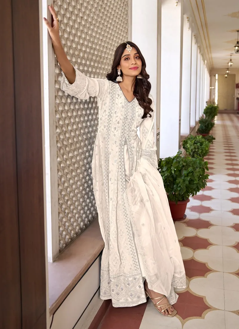 Exquisite Pakistani Front Slit Salwar Suit