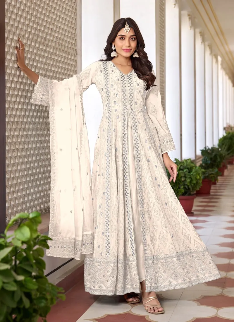 Exquisite Pakistani Front Slit Salwar Suit