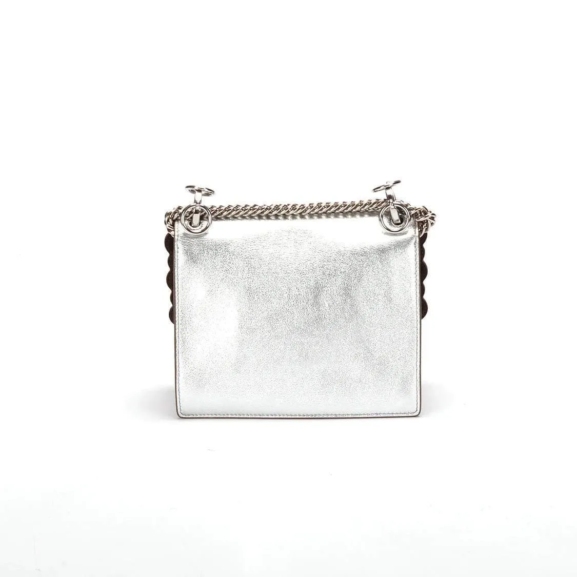 Fendi Silver Small Studded Kan I - RCL1175