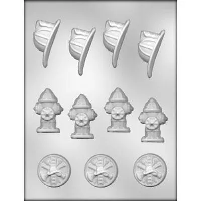 Fireman Assortment Chocolate Mold