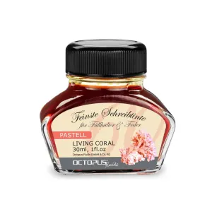 Fountain Pen Ink, Calligraphy Ink Bottle 30ml - Coral