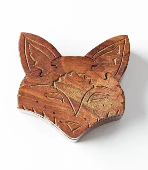 Fox Puzzle Box