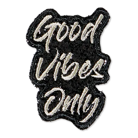 Good Vibes Only - Black/Silver