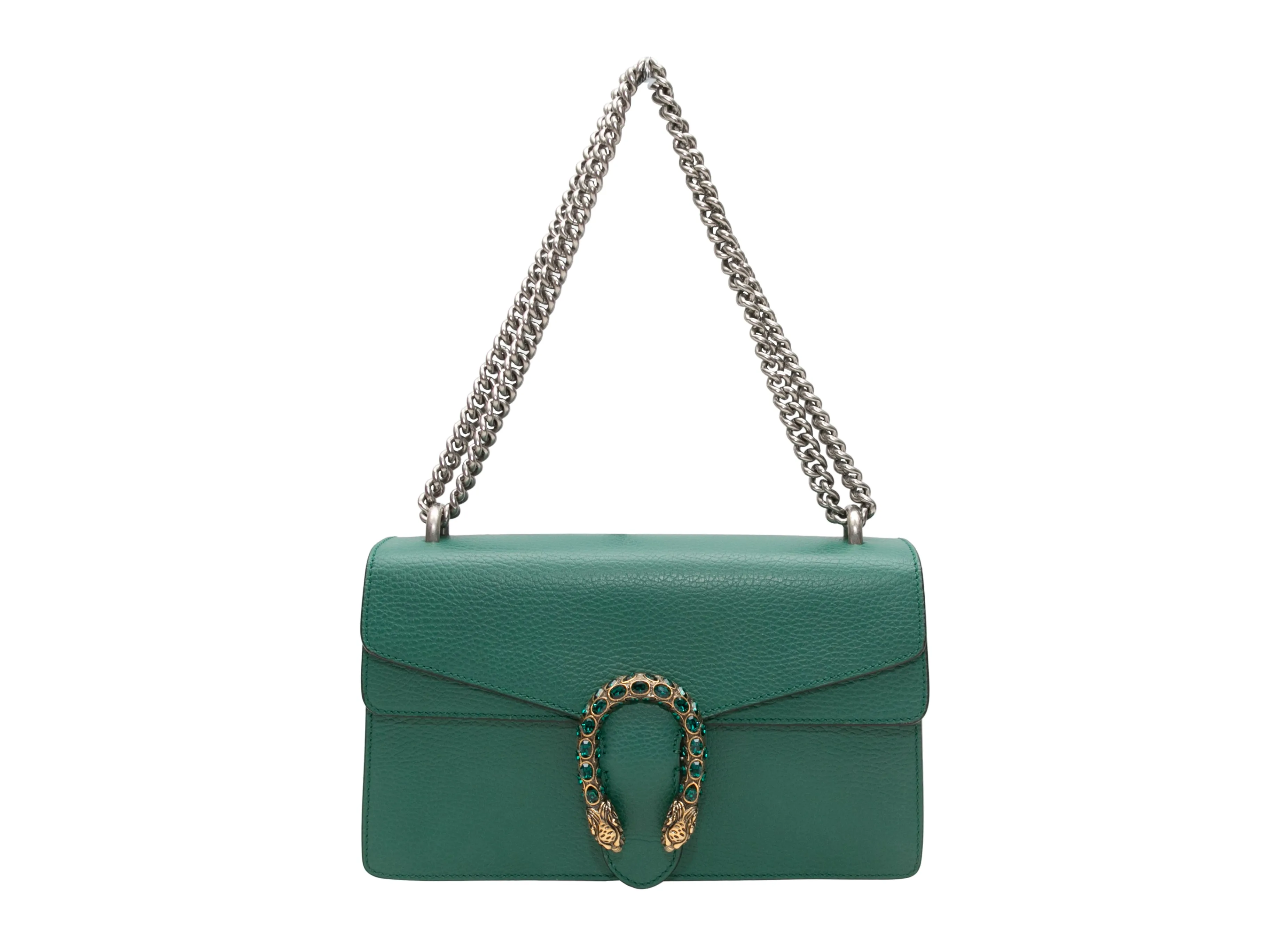 Green Gucci Medium Dionysus Shoulder Bag