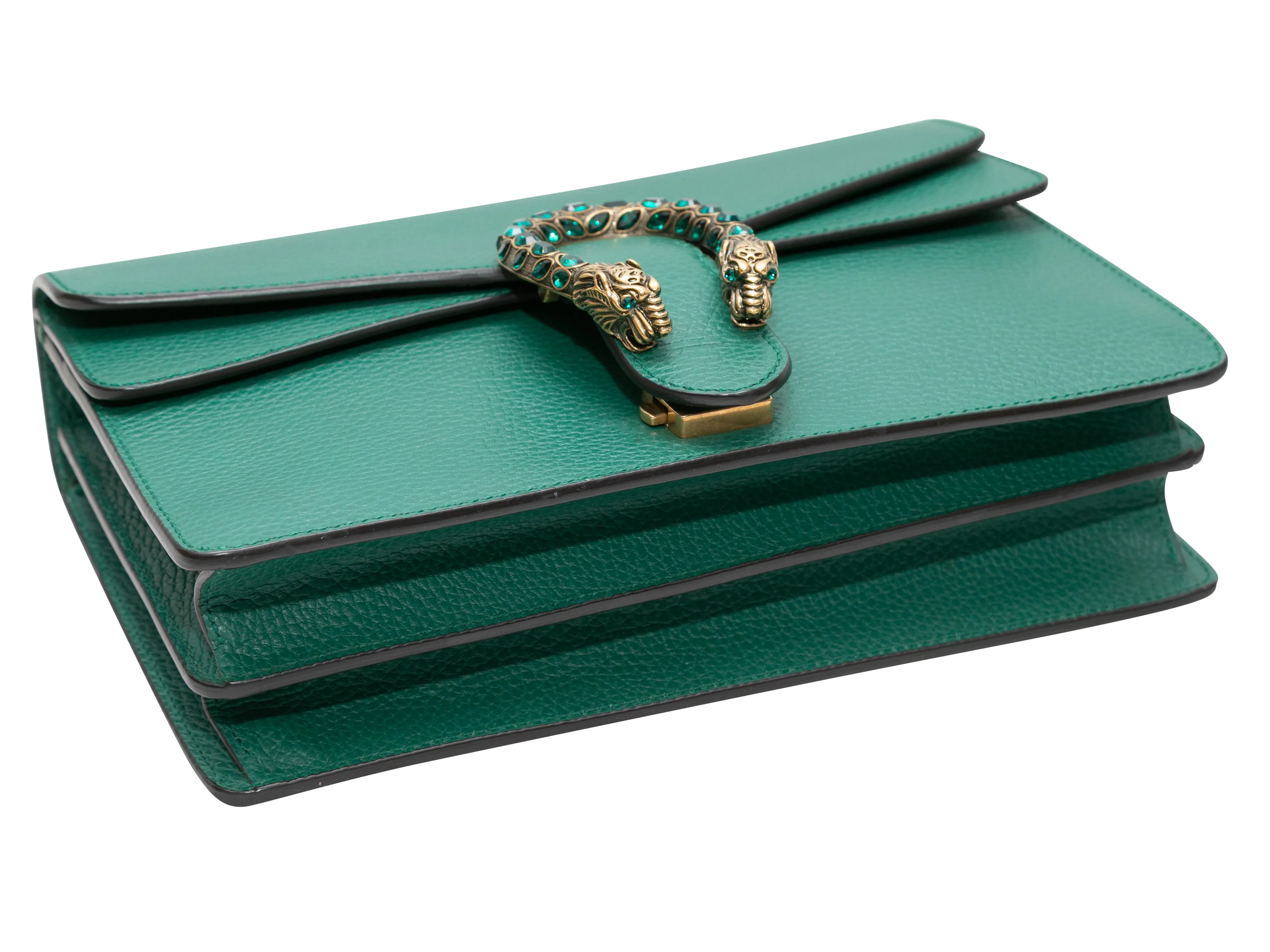 Green Gucci Medium Dionysus Shoulder Bag