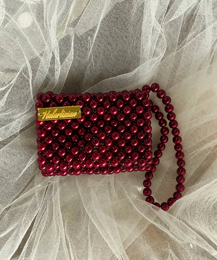 Halartizian Beaded Mini Purse