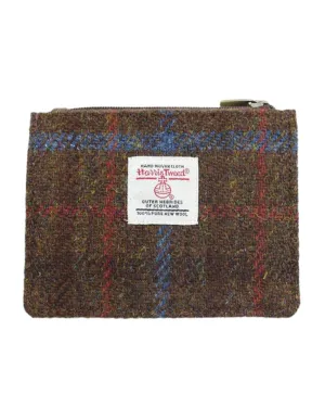 Heather Rory Harris Tweed Coin Card Wallet