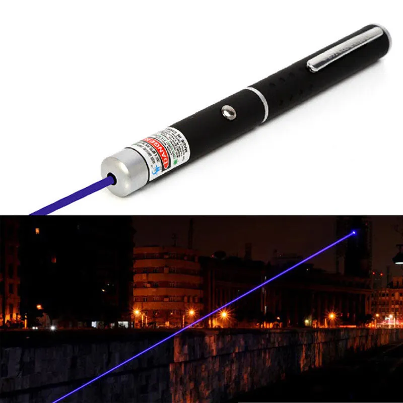 High Quality Red/Blue/Green Laser Pointer 5mW Powerful 500M Laser Pen Professional Lazer pointer With 2*AAA Battery For Teaching