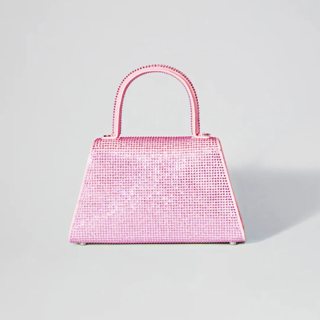 Hotfix Full Diamante Pink Mini Bag