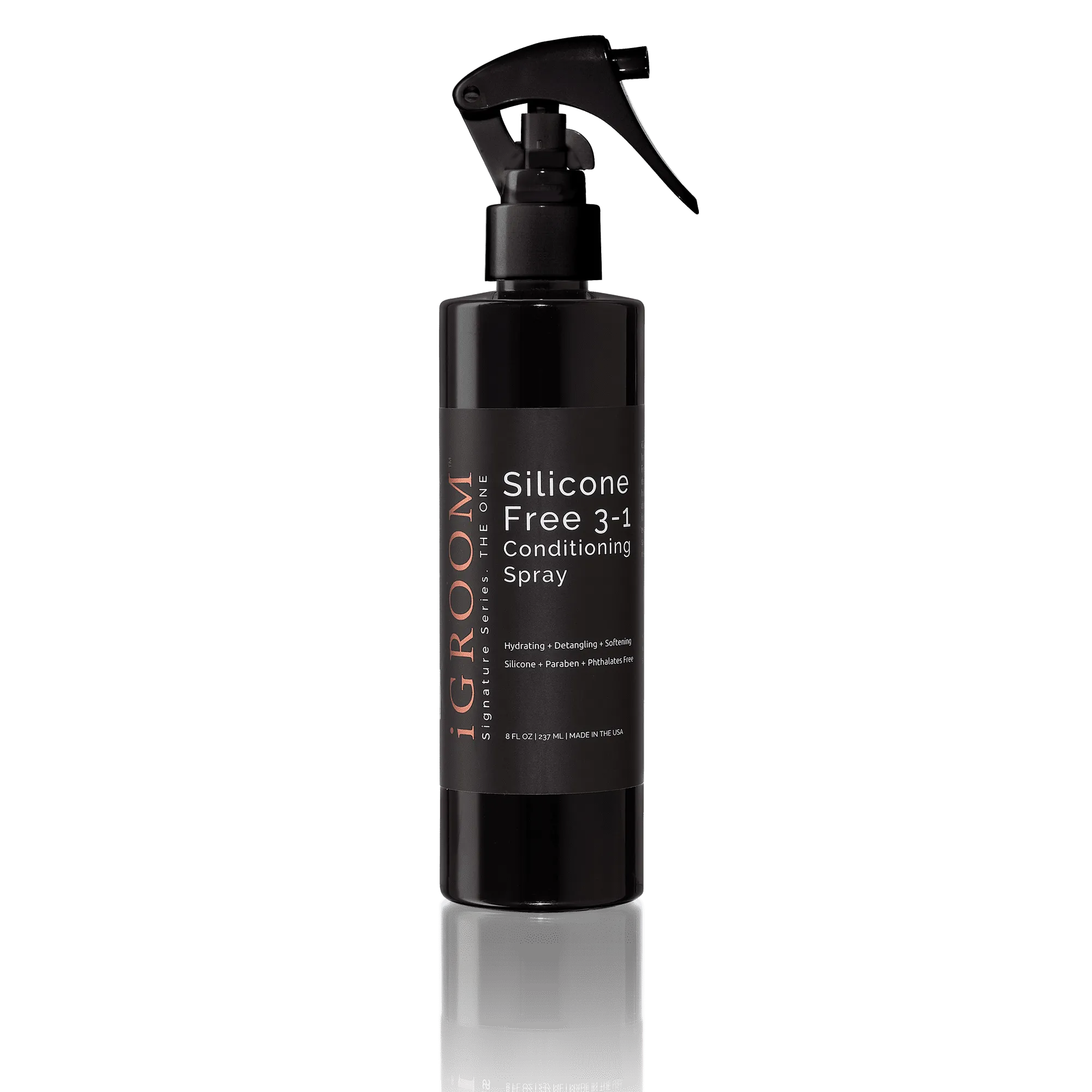 iGroom Silicone Free 3-1 Conditioning-Detangling Spray - 8 oz