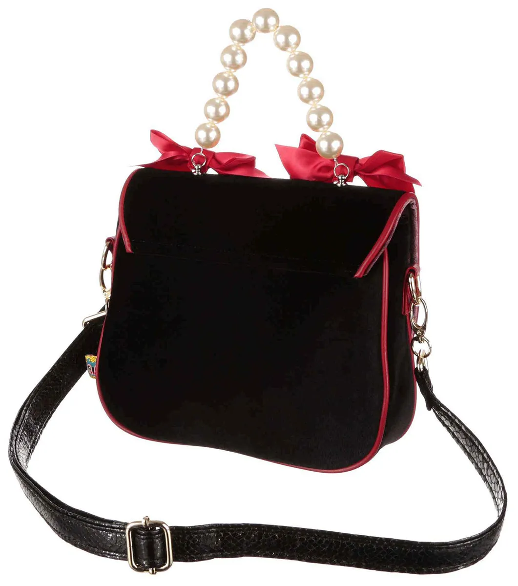 Irregular Choice Pretty Purr Bag In Black Kitty