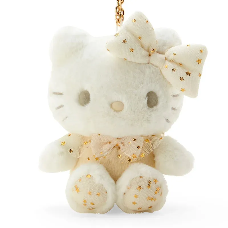 Japan Sanrio - Hello Kitty Plush Keychain (White)