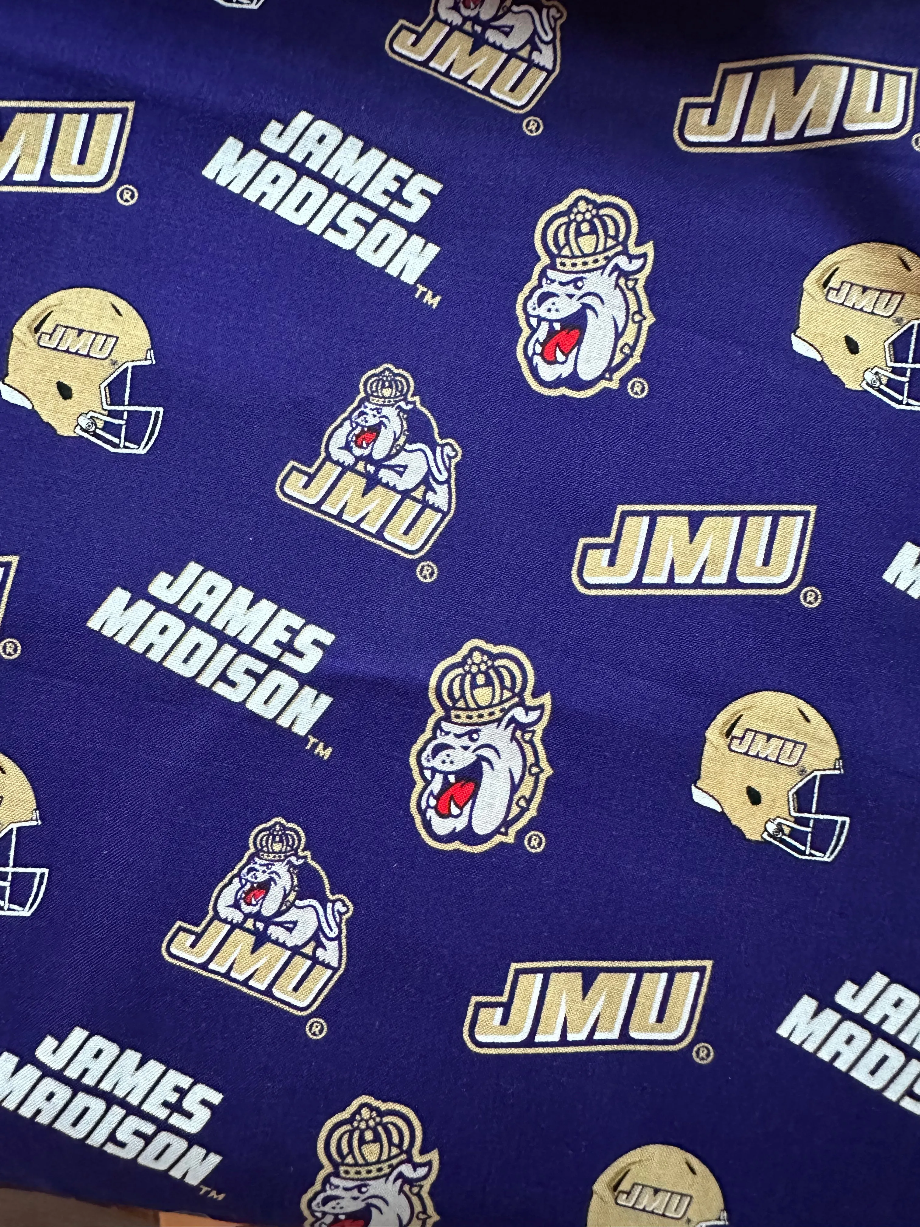 JMU Classic Zipper Bag