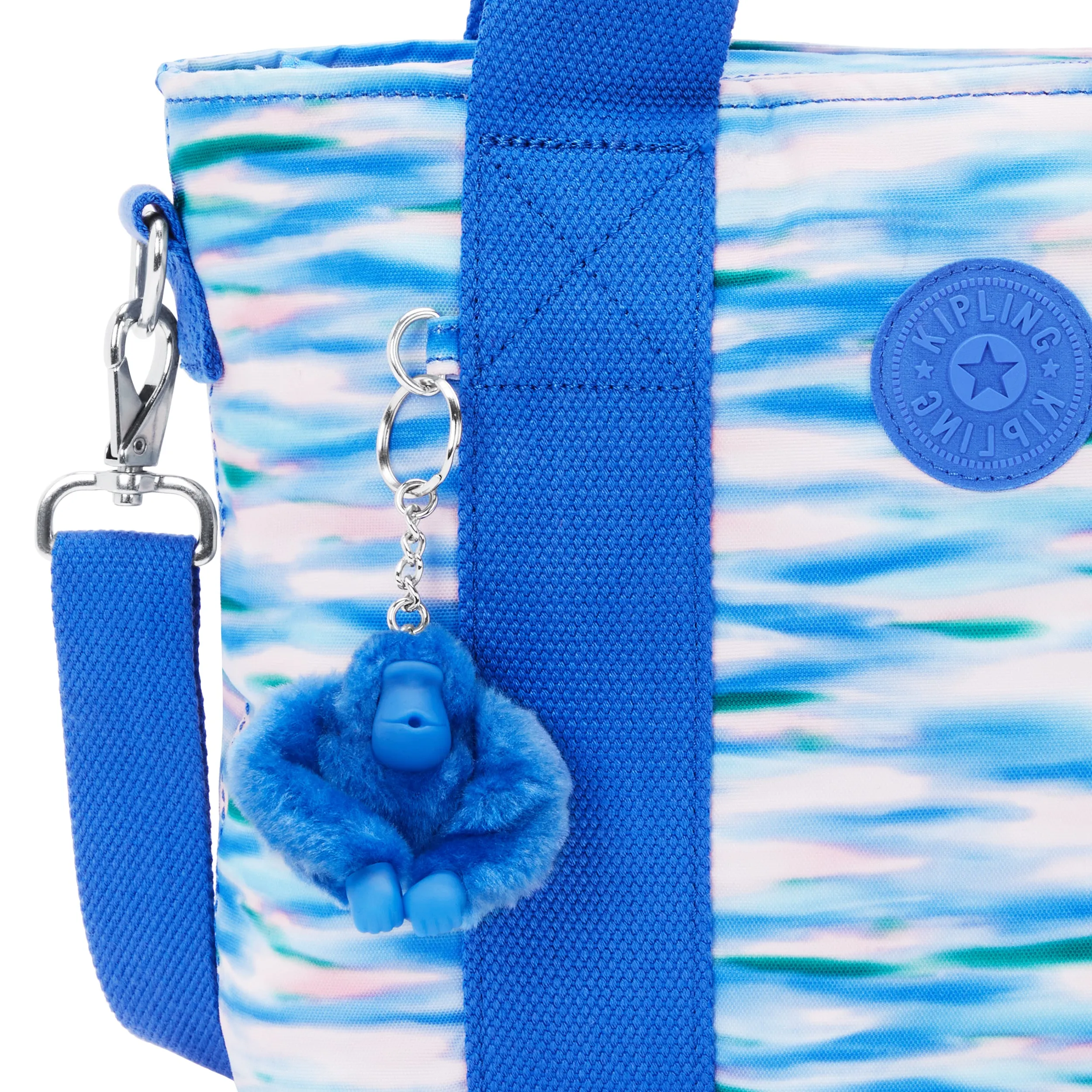 Kipling Minta M Diluted Blue Medium Tote Bag C2I7229-TX9