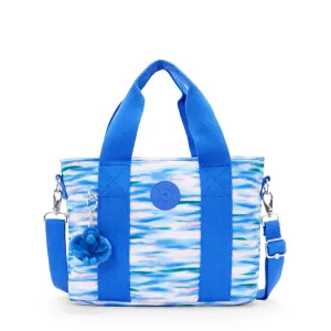 Kipling Minta M Diluted Blue Medium Tote Bag C2I7229-TX9