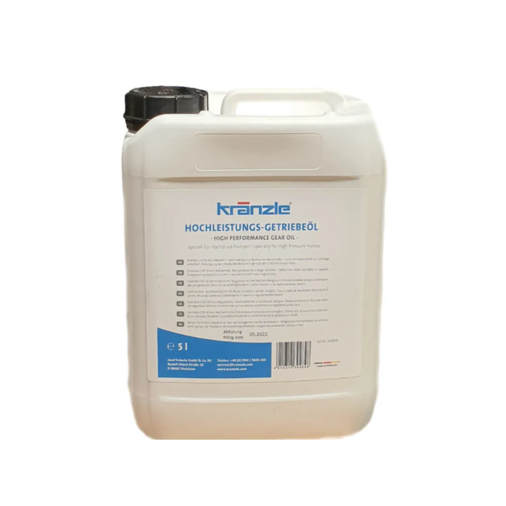 Kranzle Pressure Washer Pump Oil