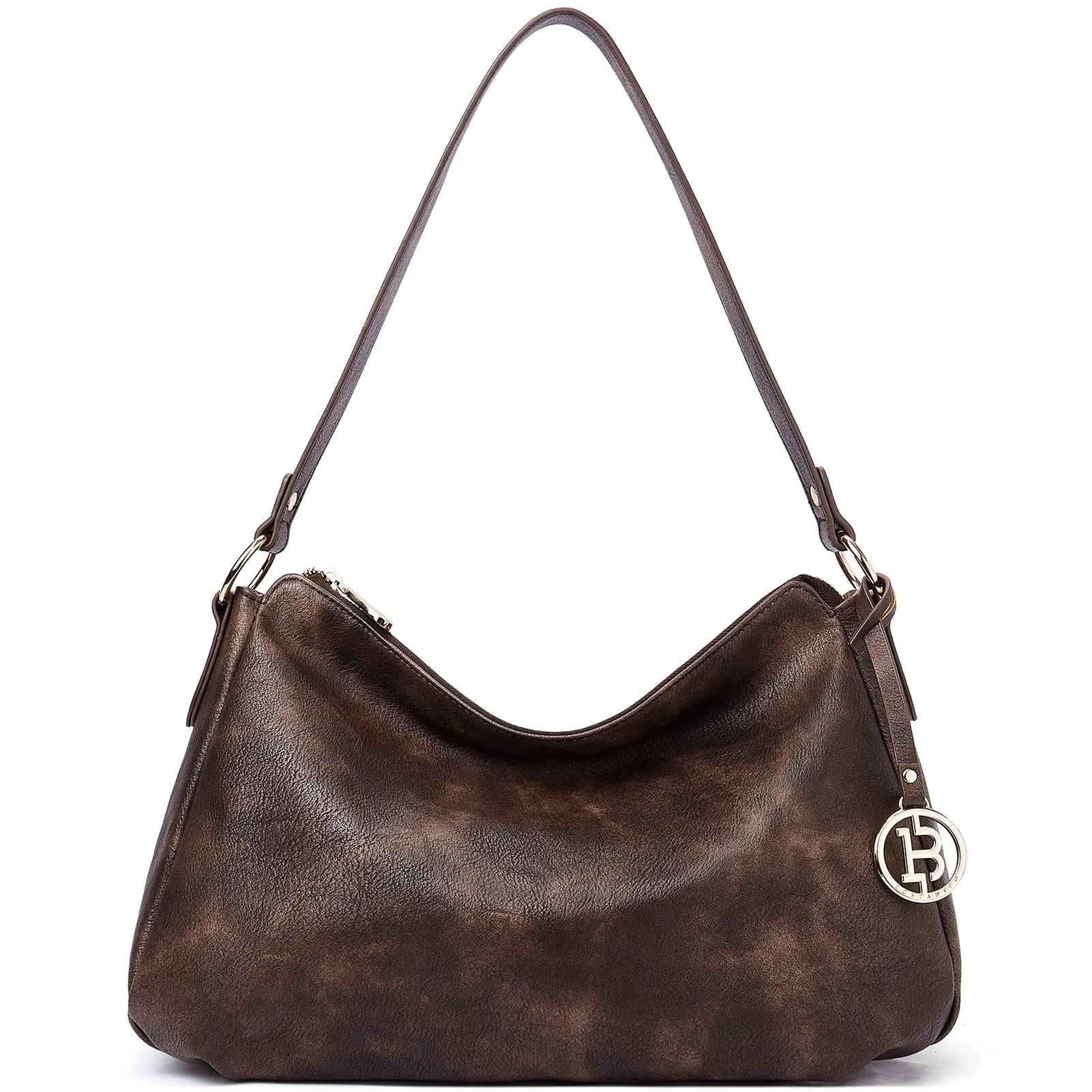 Kweli Hobo Shoulder Handbag - Pebble Leather