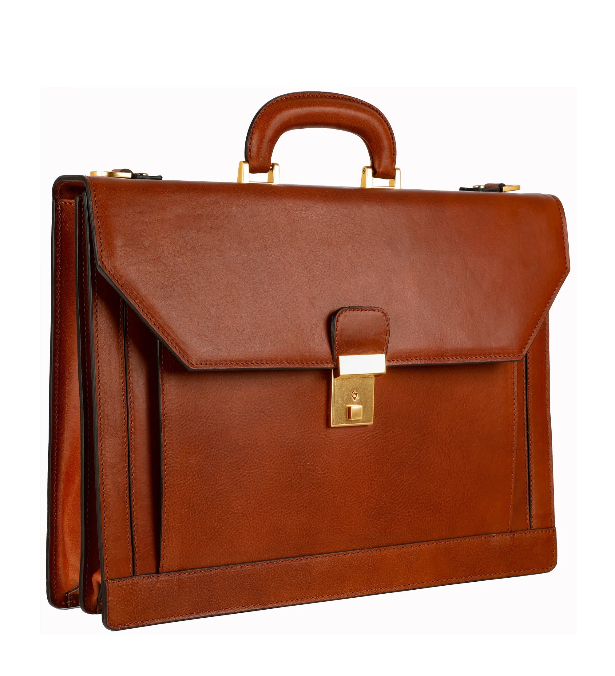 Large Leather Briefcase - Invisible Man