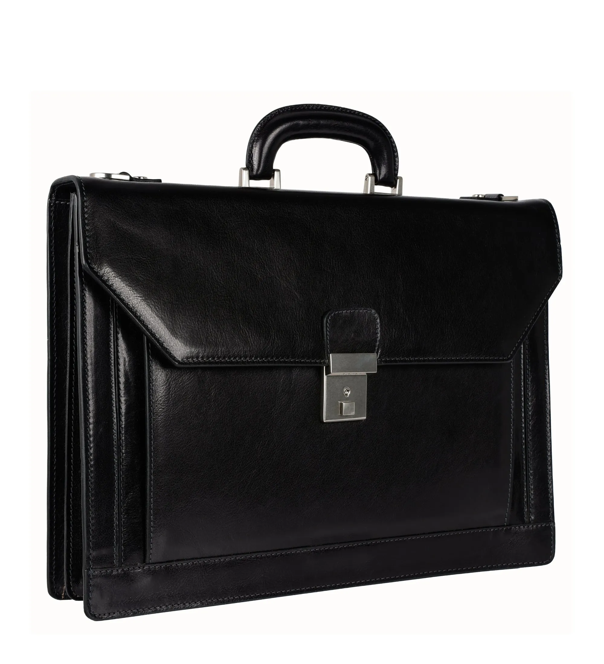 Large Leather Briefcase - Invisible Man