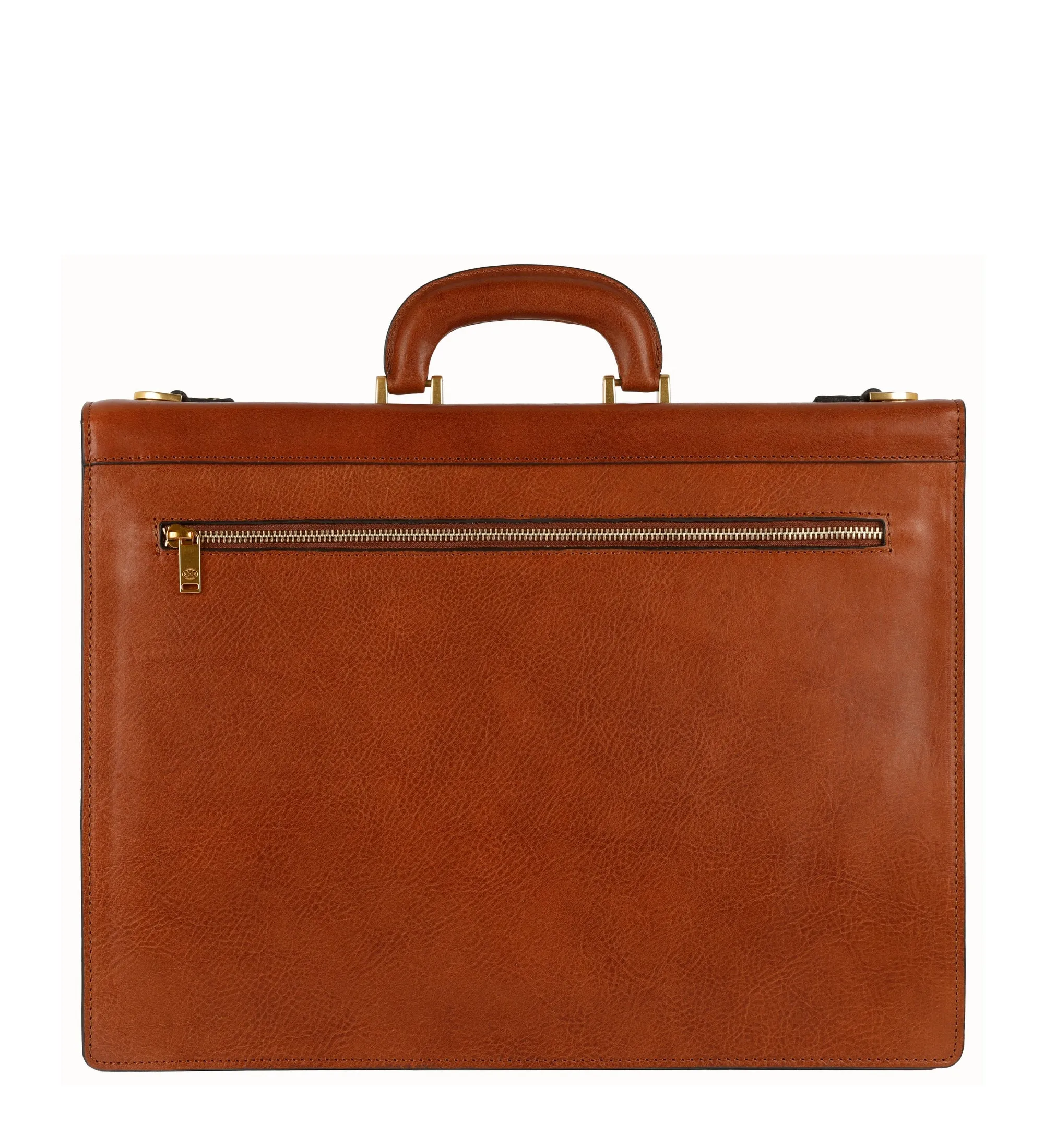 Large Leather Briefcase - Invisible Man