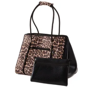 Large Leopard Tote Bag