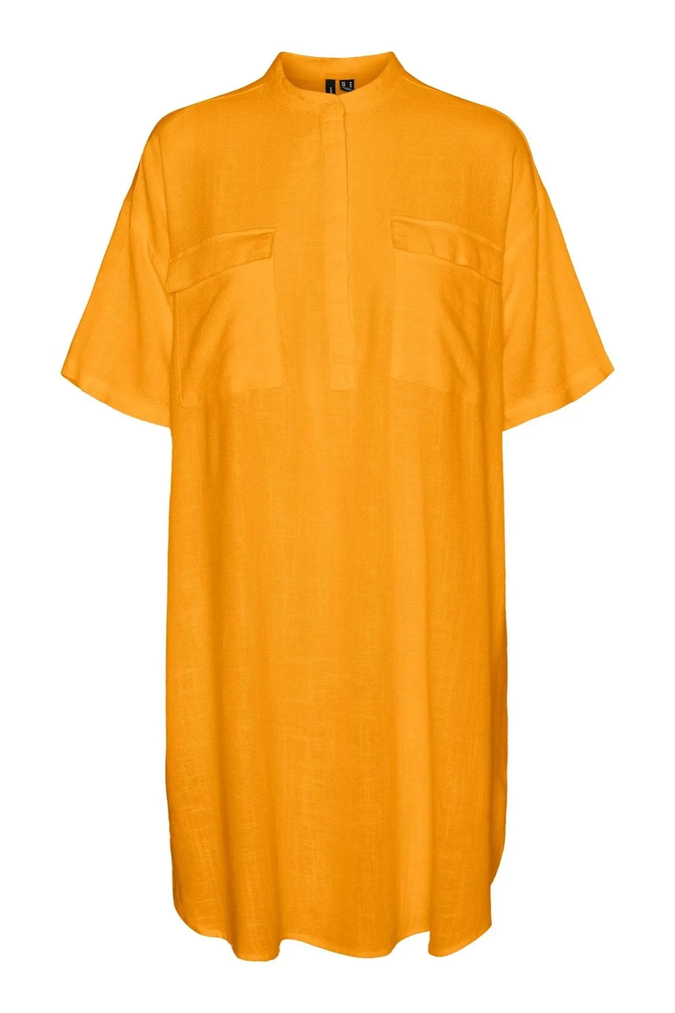 Line Mini Dress - Radiant Yellow