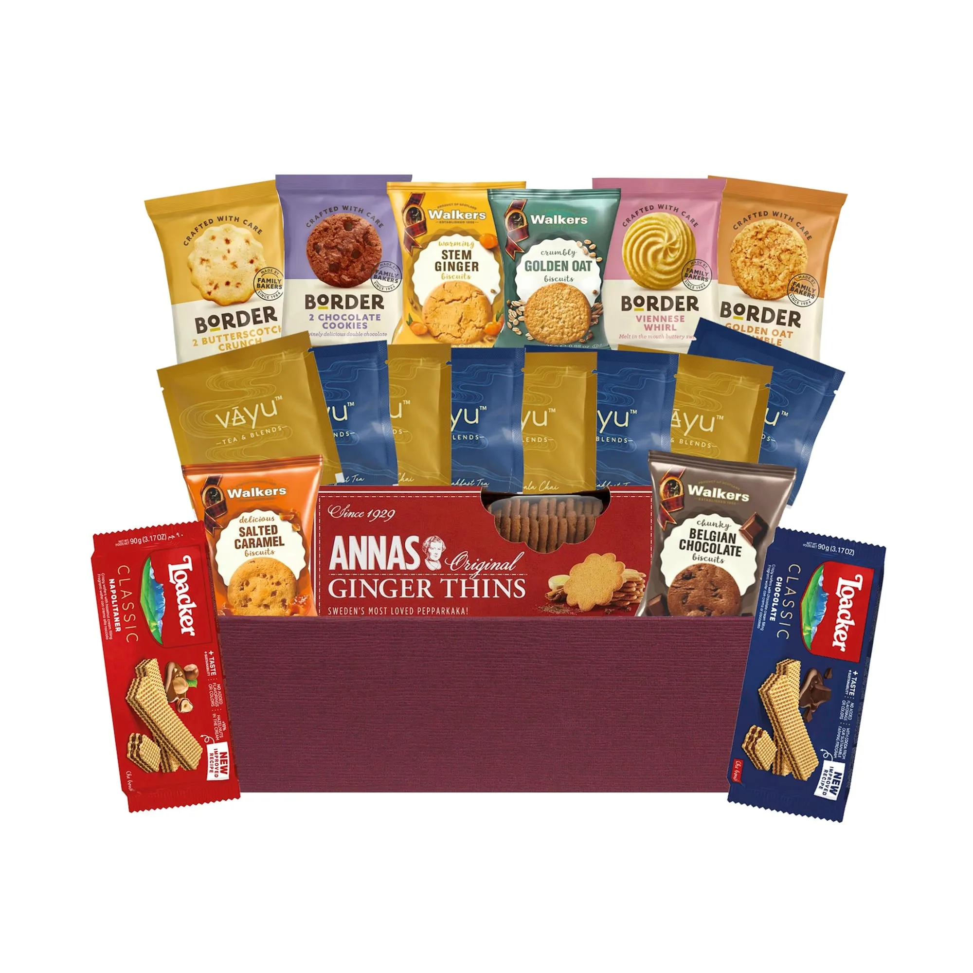 Luxury Biscuits Hamper - Exquisite Tea Time Delights