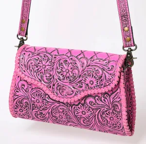 Macie Tooled Crossbody