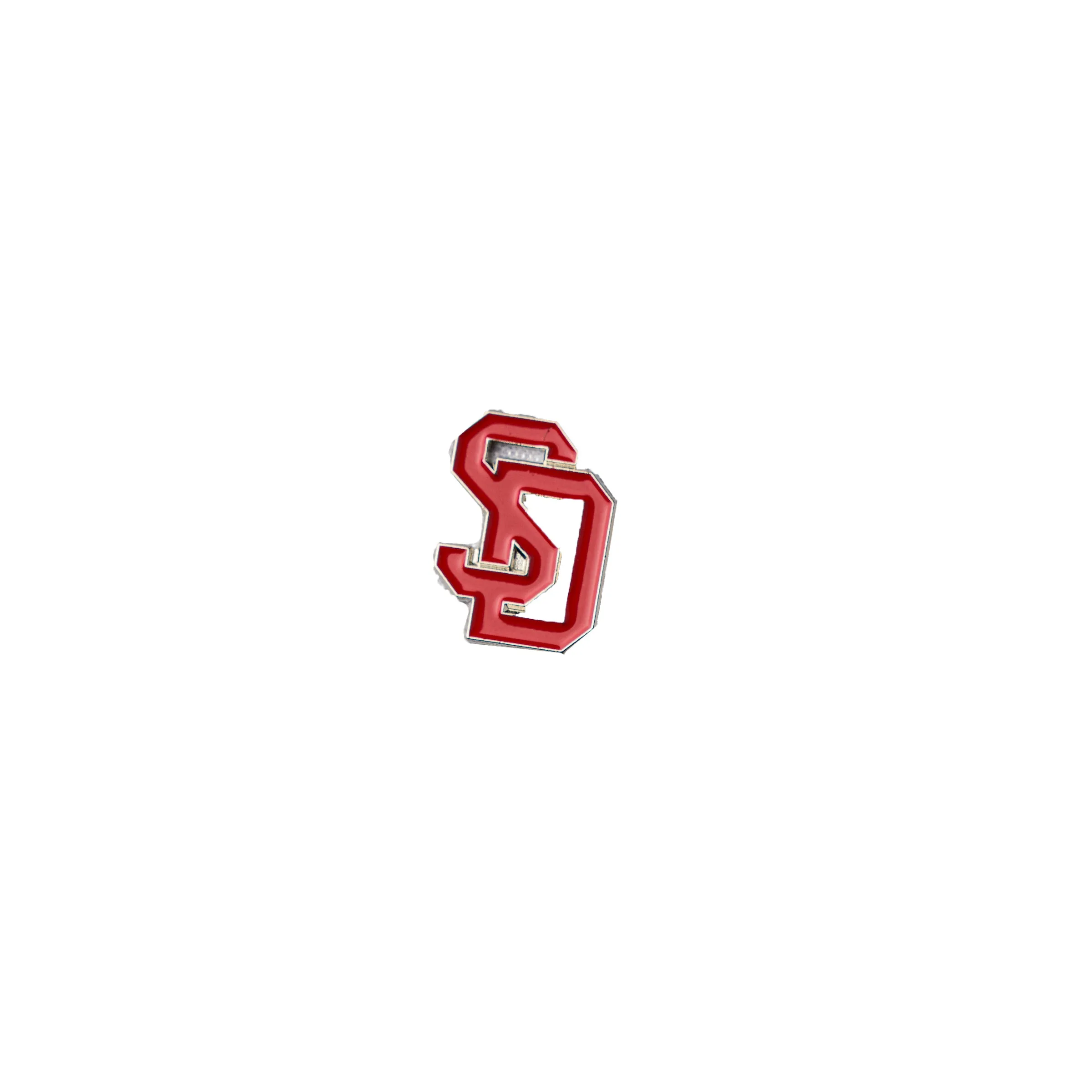 Magnetic Red SD Lapel Pin