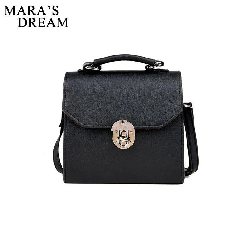 Mara's PU Leather Women Handbag Vintage Women Messenger Bag