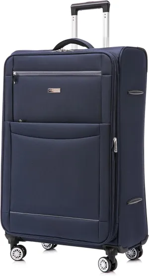 Medium Lightweight Spinner Suitcase DK-08 Navy 2.55KG