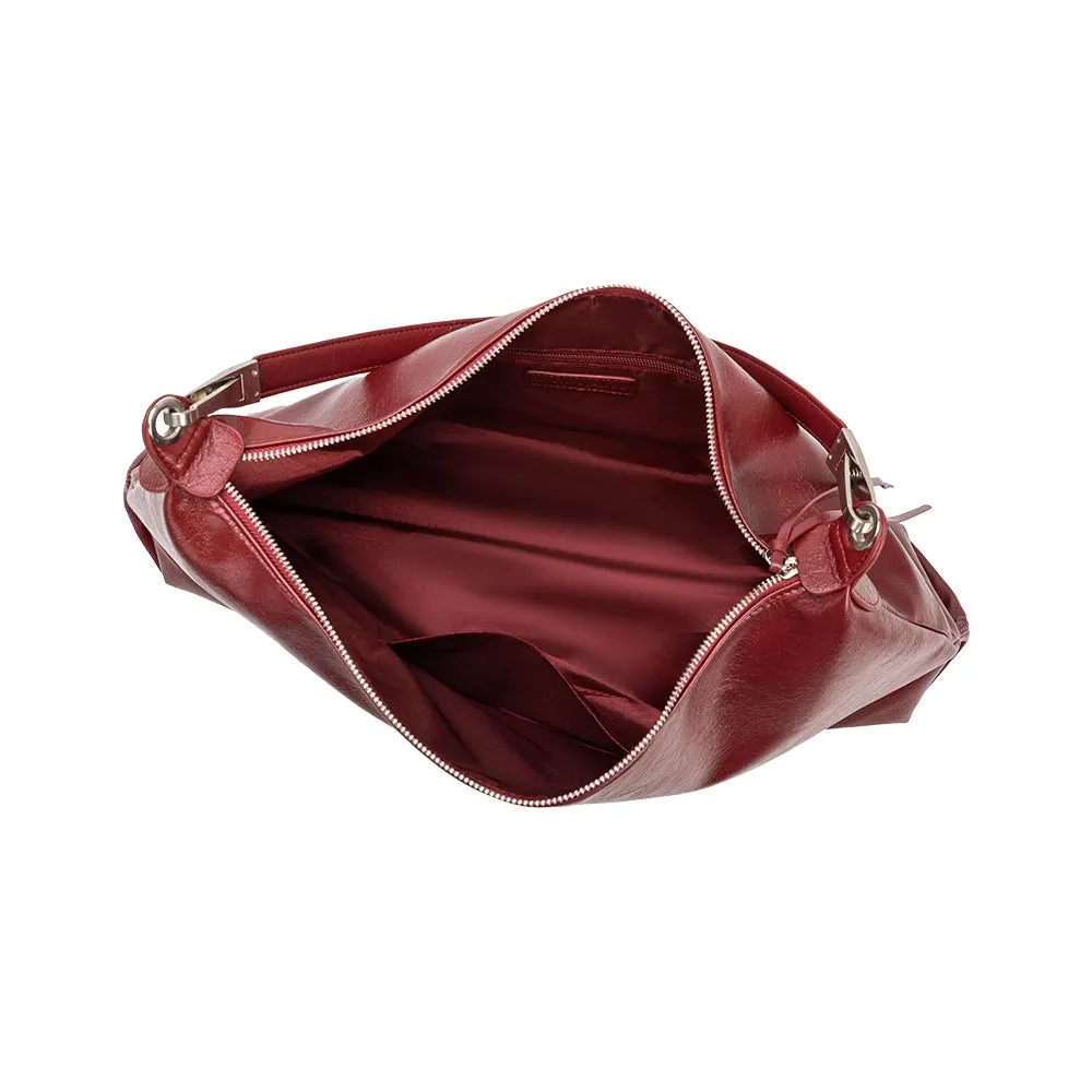 Melie Bianco - Charlie Shoulder Bag - Cranberry