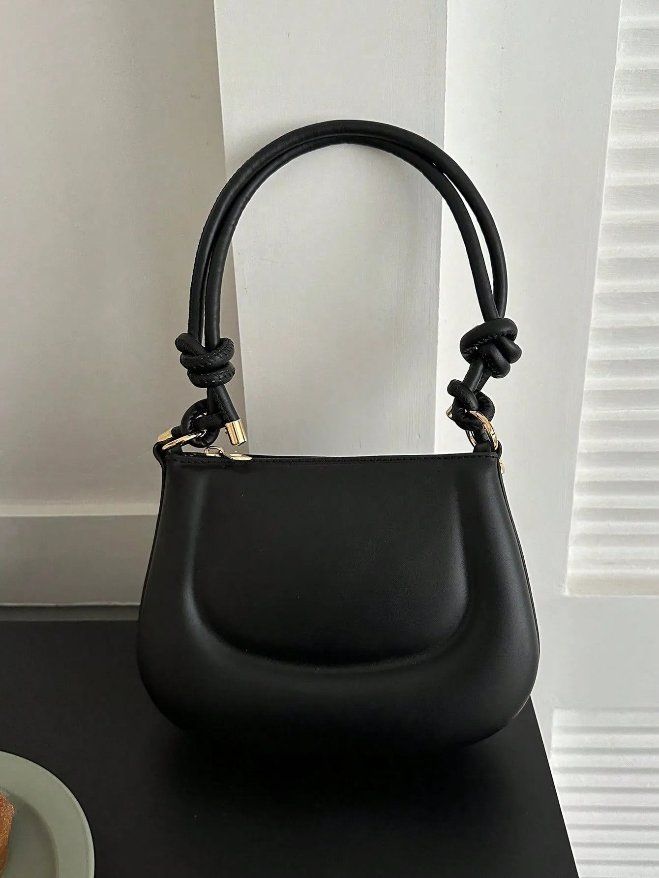 Mini Shoulder Bag Simple Solid Color Versatile Small Novelty Bag