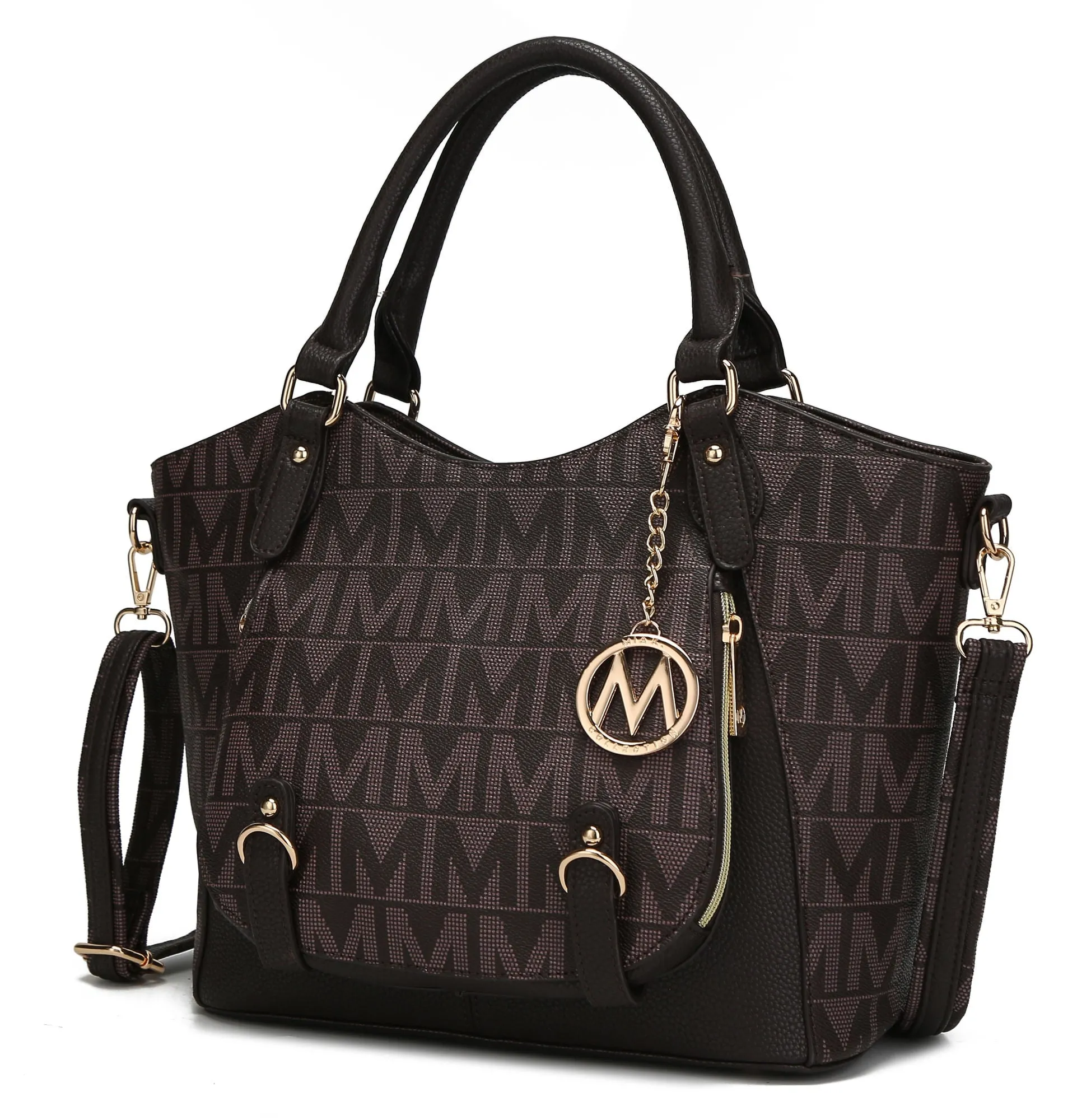 MKF Collection Fula Signature Satchel Bag by Mia k