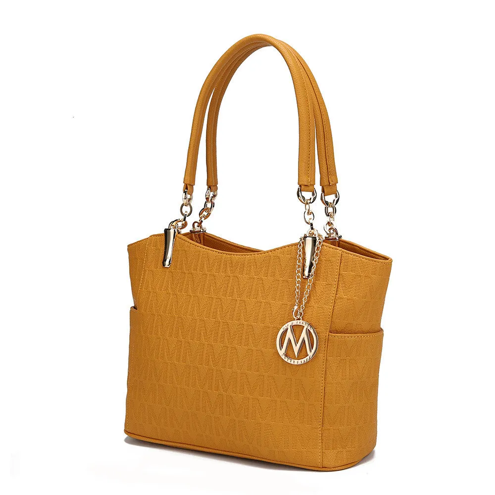 MKF Collection Malika M Signature Satchel Handbag by Mia k