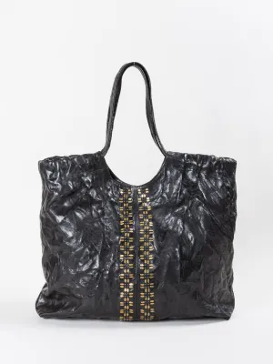 montana tote - black