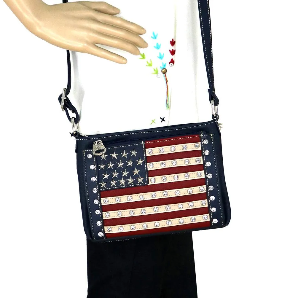 Montana West American Pride Crossbody Purse